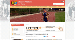 Desktop Screenshot of clubatletismozafra.com
